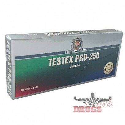 TESTEX PRO 250mg 1amp x10amp MALAY TIGER